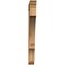 Ekena Millwork Balboa Traditional Rough Sawn Bracket, Western Red Cedar, 4"W x 40"D x 48"H BKT04X40X48BOA01RWR - alternate 3